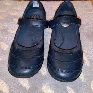 Mint Condition Girls Hush Puppy Mary Janes Navy